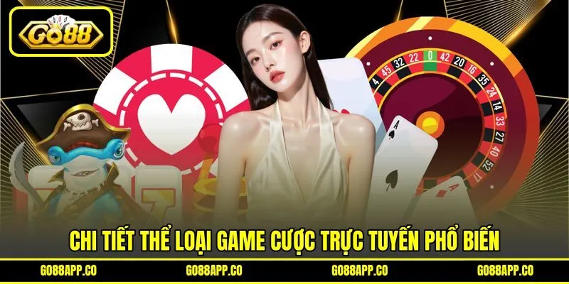 Chi tiết thể loại game cược trực tuyến phổ biến