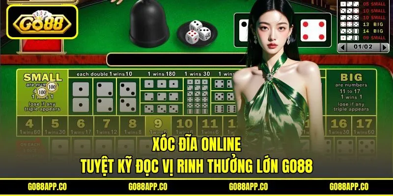Xóc Đĩa Online - Tuyệt Kỹ Đọc Vị Rinh Thưởng Lớn GO88